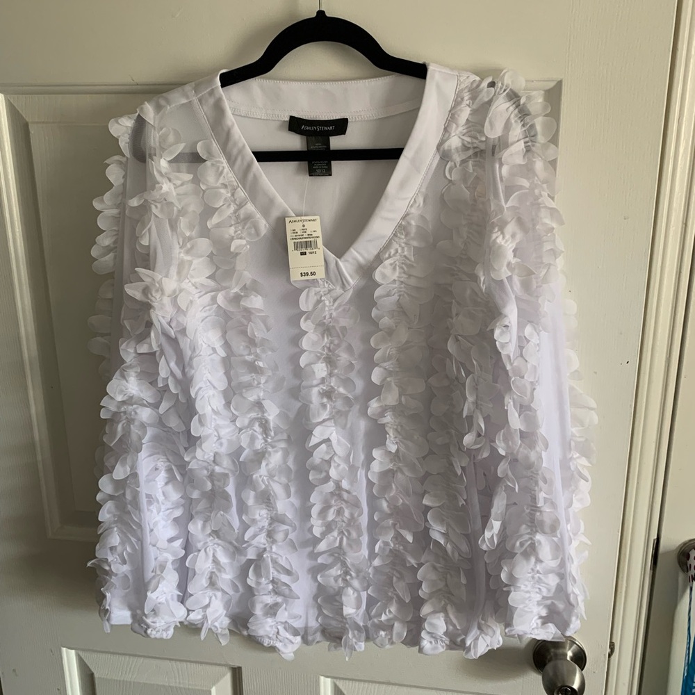 White Sheer Top